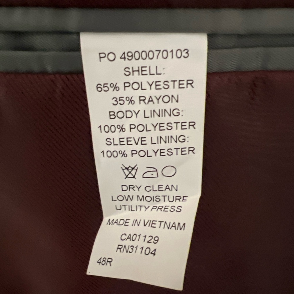 Madison Tuxedo Formal Prom Dinner Jacket 48R GUC! - Picture 11 of 16